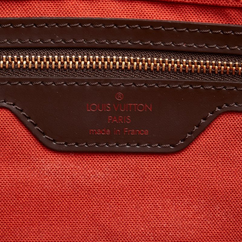 LOUIS VUITTON Damier Ebene Greenwich PM Travel Bag - Logoexplore - Image 6