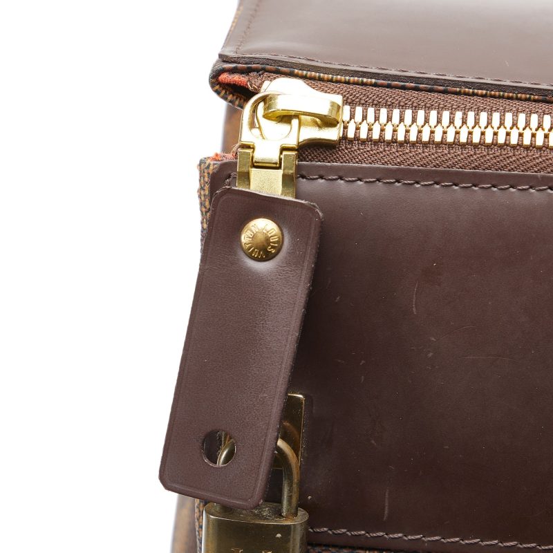 LOUIS VUITTON Damier Ebene Greenwich PM Travel Bag - Logoexplore - Image 9