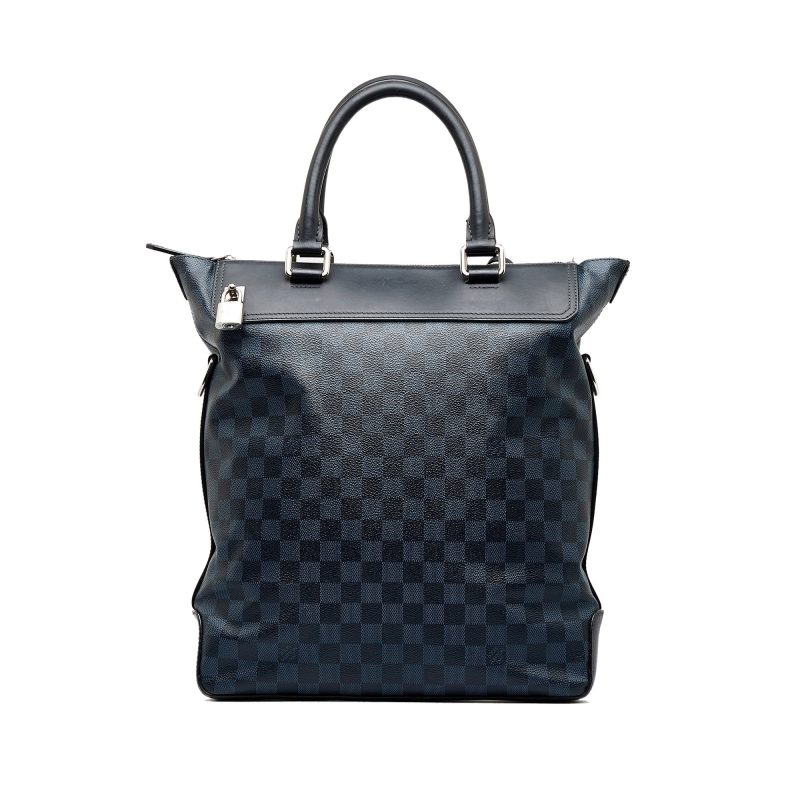 LOUIS VUITTON Damier Cobalt Cabas Jour Satchel - Logoexplore - Image 3