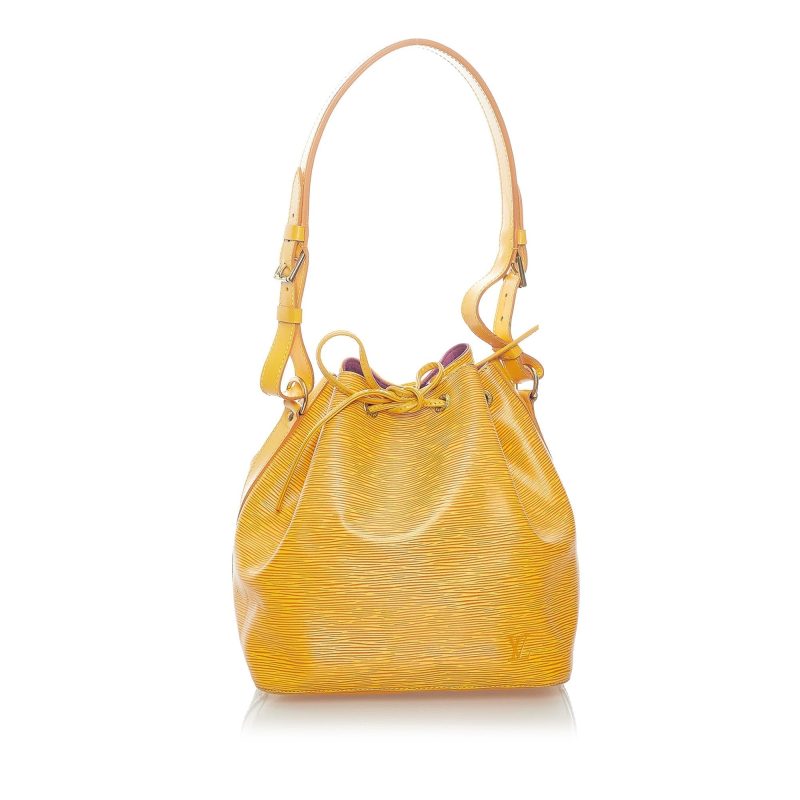 LOUIS VUITTON Epi Petit Noe Yellow - Logoexplore