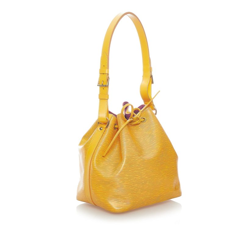 LOUIS VUITTON Epi Petit Noe Yellow - Logoexplore - Image 3