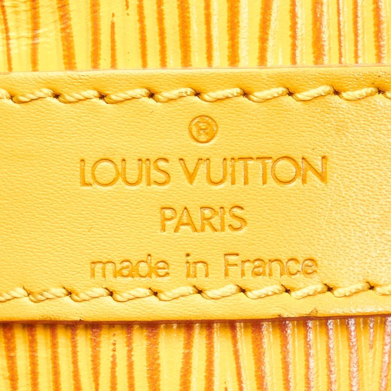 LOUIS VUITTON Epi Petit Noe Yellow - Logoexplore - Image 7