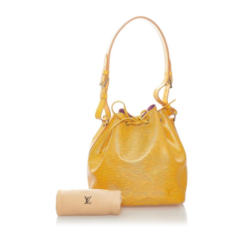 LOUIS VUITTON Epi Petit Noe Yellow - Logoexplore - Image 9