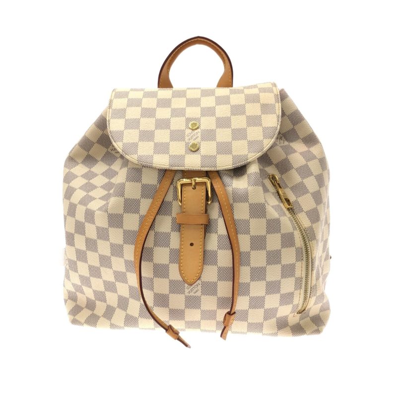 LOUIS VUITTON Damier Azur Sperone Backpack - Logoexplore