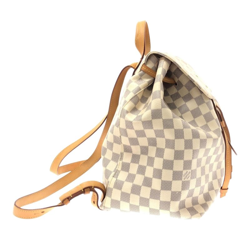 LOUIS VUITTON Damier Azur Sperone Backpack - Logoexplore - Image 2