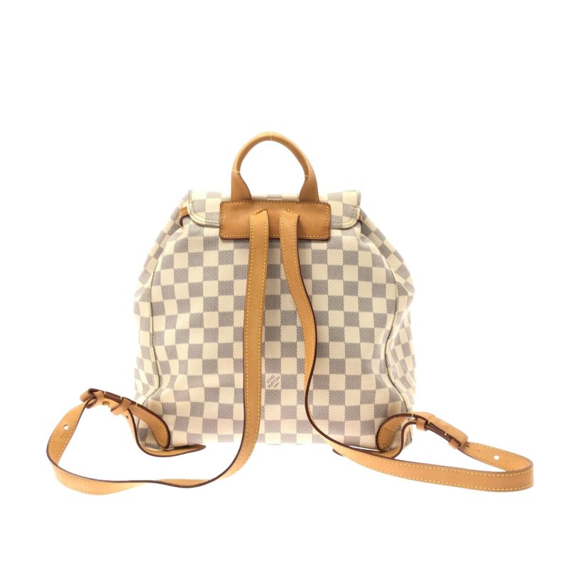 LOUIS VUITTON Damier Azur Sperone Backpack - Logoexplore - Image 3