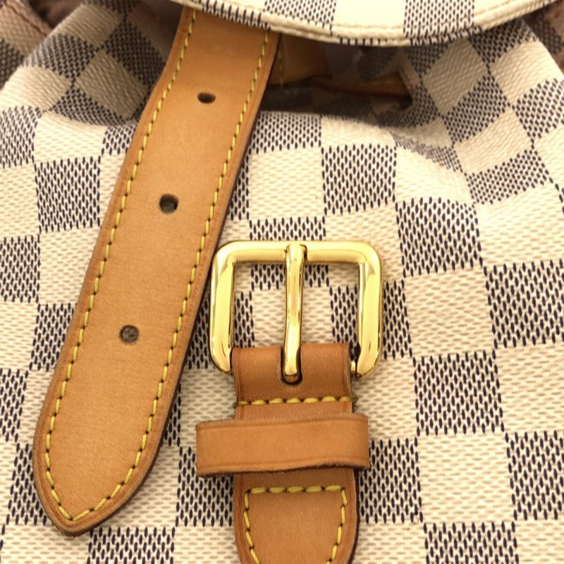 LOUIS VUITTON Damier Azur Sperone Backpack - Logoexplore - Image 8