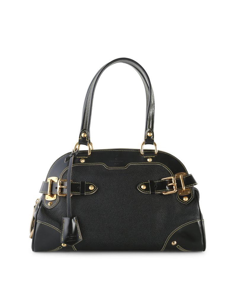 LOUIS VUITTON Black Suhali Leather Le Radieux Shoulder Bag - Logoexplore - Image 2
