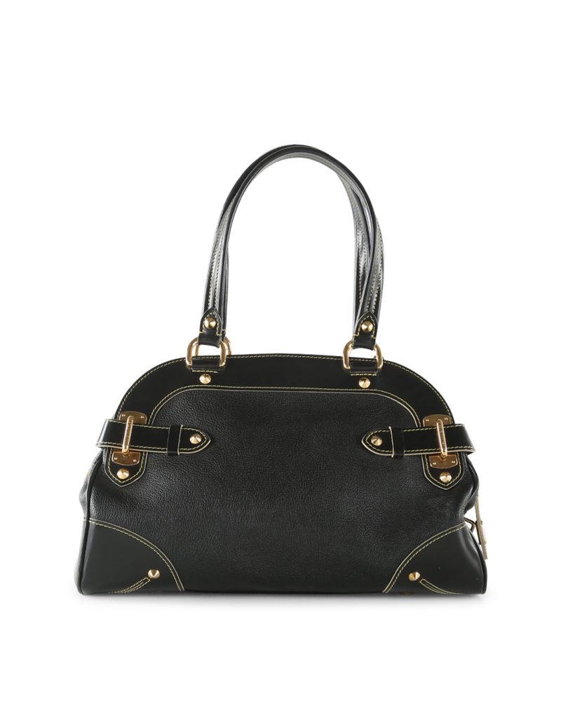 LOUIS VUITTON Black Suhali Leather Le Radieux Shoulder Bag - Logoexplore - Image 3