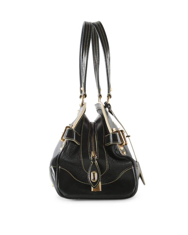 LOUIS VUITTON Black Suhali Leather Le Radieux Shoulder Bag - Logoexplore - Image 4