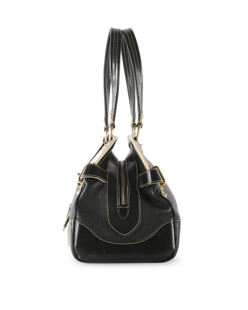 LOUIS VUITTON Black Suhali Leather Le Radieux Shoulder Bag - Logoexplore - Image 5