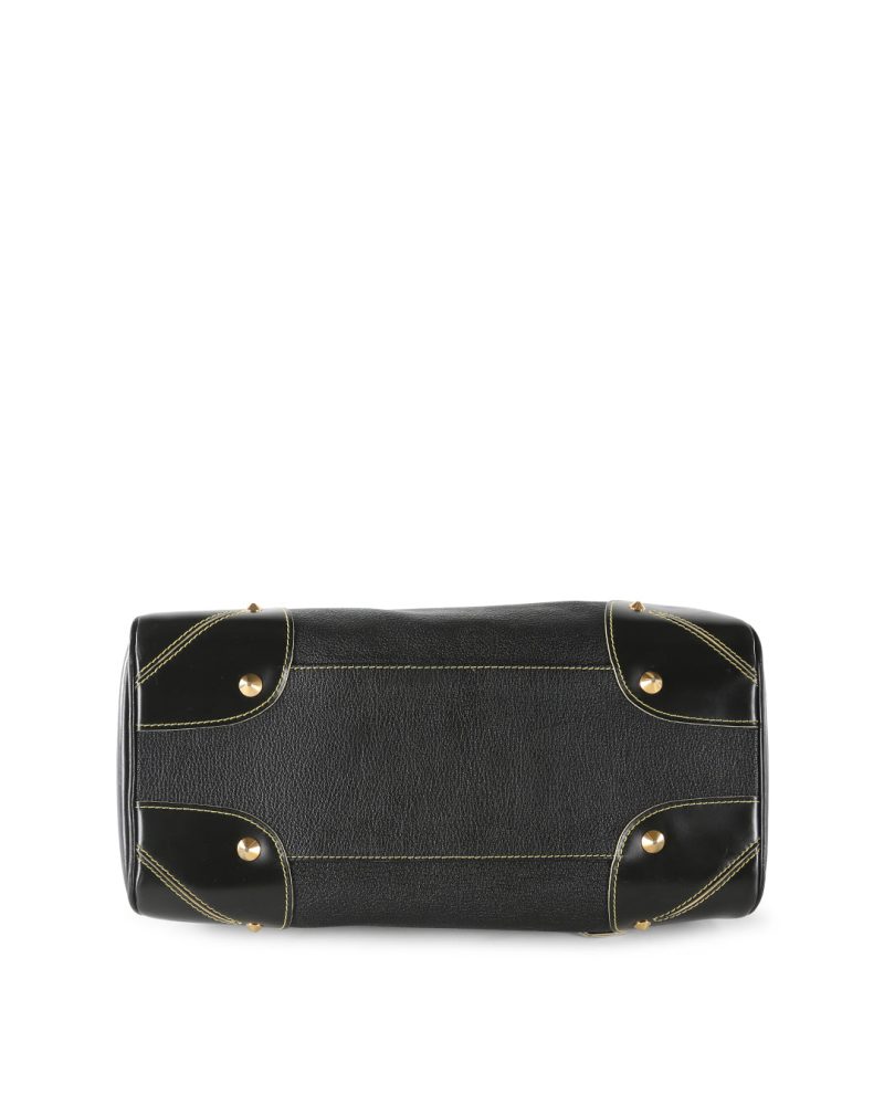 LOUIS VUITTON Black Suhali Leather Le Radieux Shoulder Bag - Logoexplore - Image 6