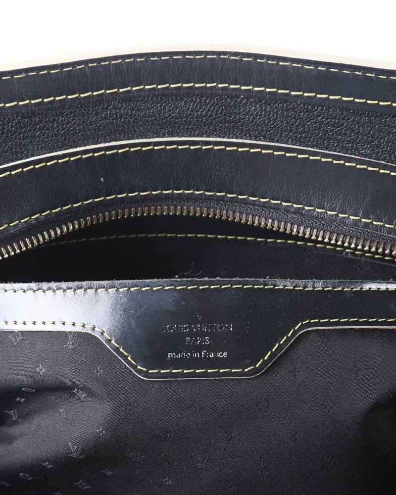 LOUIS VUITTON Black Suhali Leather Le Radieux Shoulder Bag - Logoexplore - Image 7
