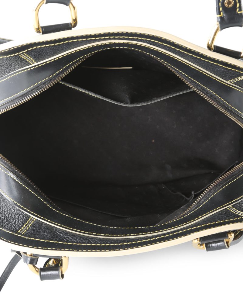 LOUIS VUITTON Black Suhali Leather Le Radieux Shoulder Bag - Logoexplore - Image 9