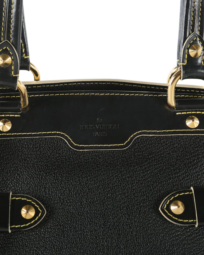 LOUIS VUITTON Black Suhali Leather Le Radieux Shoulder Bag - Logoexplore - Image 10