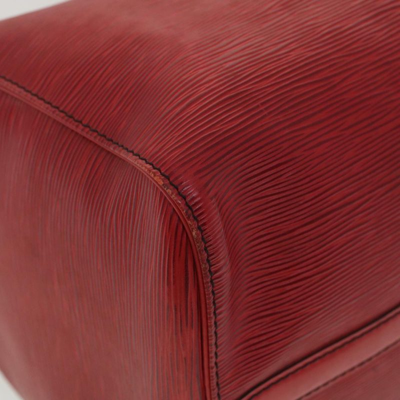 LOUIS VUITTON Epi Keepall 45 Boston Bag Red M42977 S164 - Logoexplore - Image 9