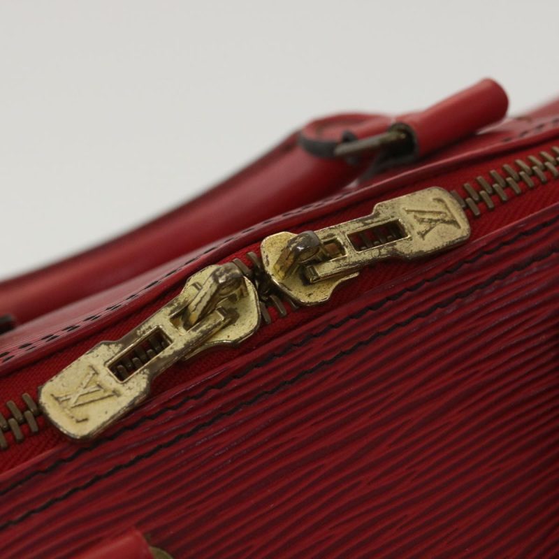 LOUIS VUITTON Epi Keepall 45 Boston Bag Red M42977 S164 - Logoexplore - Image 10