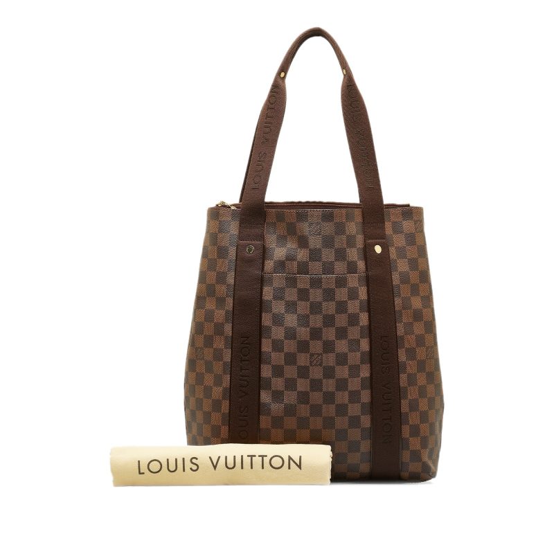 LOUIS VUITTON Damier Ebene Cabas Beaubourg Tote Bag - Logoexplore - Image 10