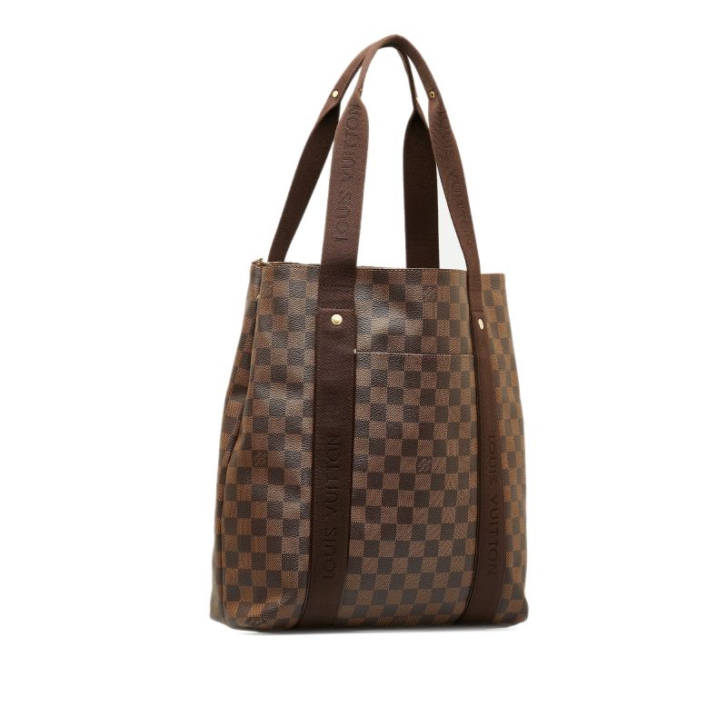 LOUIS VUITTON Damier Ebene Cabas Beaubourg Tote Bag - Logoexplore - Image 2