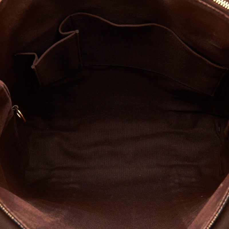 LOUIS VUITTON Damier Ebene Cabas Beaubourg Tote Bag - Logoexplore - Image 5