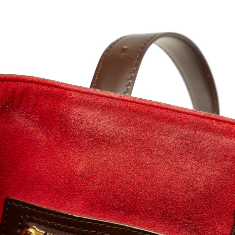 LOUIS VUITTON Damier Ebene Hampstead PM Tote Bag - Logoexplore - Image 10