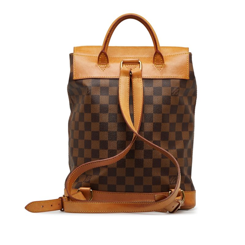 LOUIS VUITTON Damier Ebene Arlequin Soho Backpack - Logoexplore - Image 3