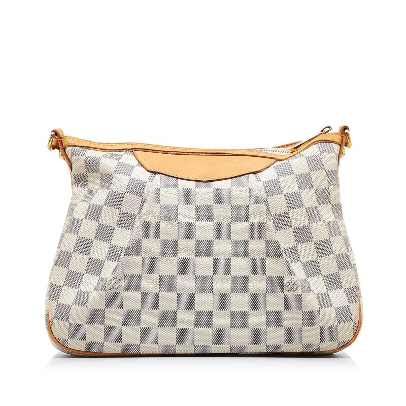 LOUIS VUITTON Damier Azur Siracusa PM Crossbody Bag - Logoexplore - Image 3