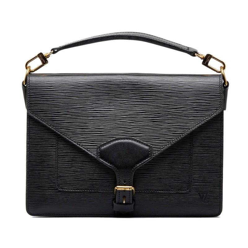 LOUIS VUITTON Epi Monceau Satchel - Logoexplore - Image 3
