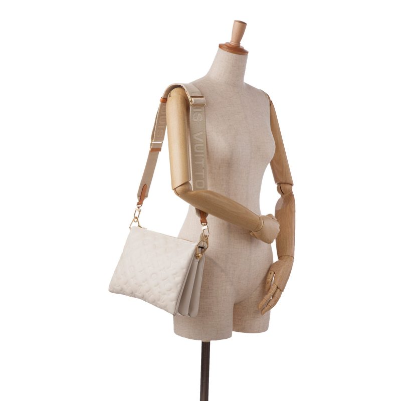 Louis Vuitton Coussin PM White Monogram Empreinte - Logoexplore - Image 7
