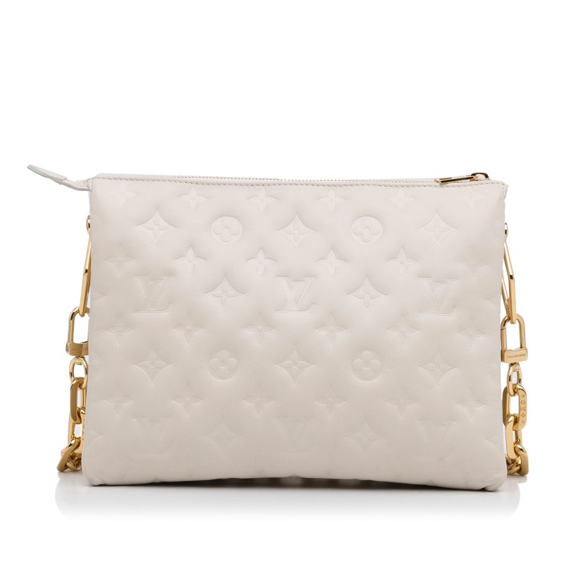 Louis Vuitton Coussin PM White Monogram Empreinte - Logoexplore - Image 5