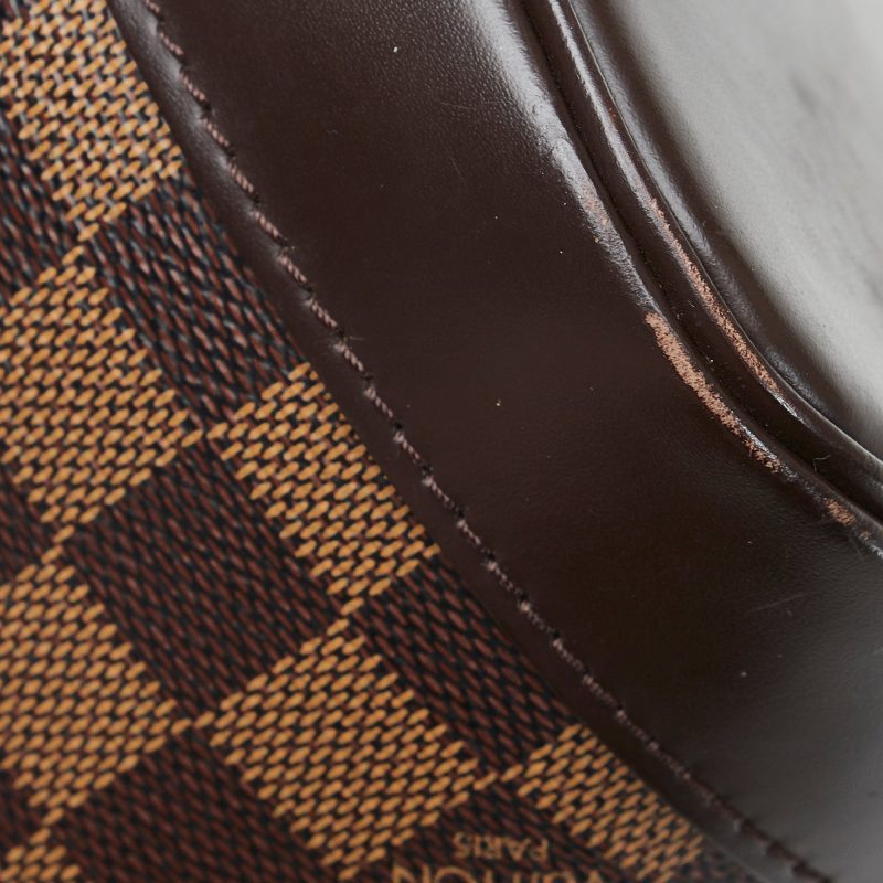 LOUIS VUITTON Damier Ebene Alma PM Handbag - Logoexplore - Image 9