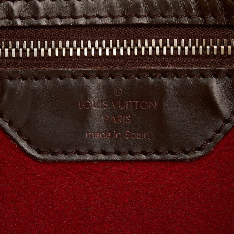 LOUIS VUITTON Damier Ebene Hampstead MM Tote Bag - Logoexplore - Image 6