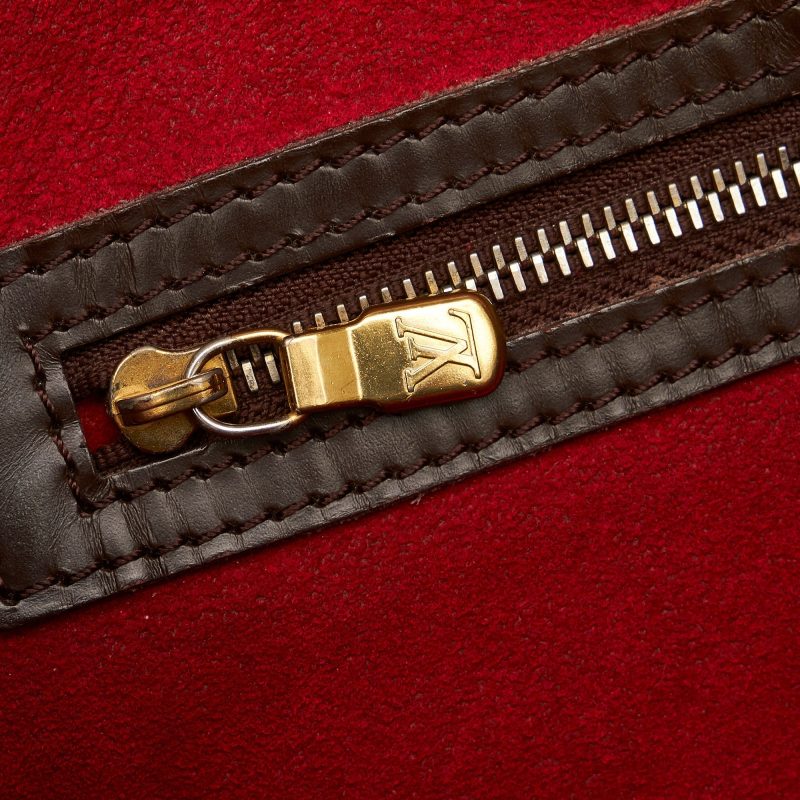 LOUIS VUITTON Damier Ebene Hampstead MM Tote Bag - Logoexplore - Image 8
