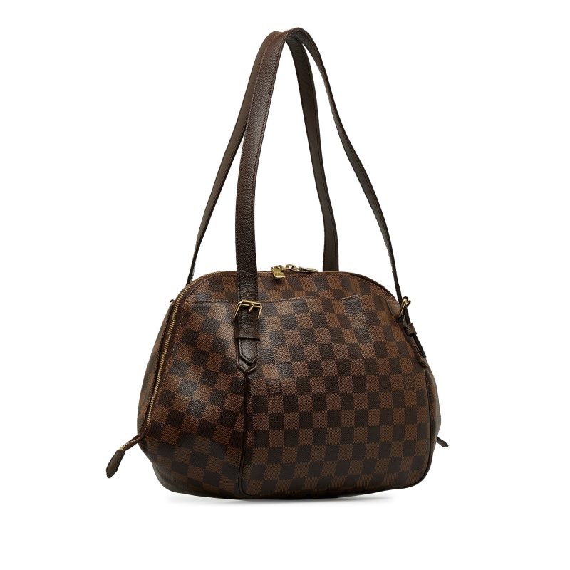 LOUIS VUITTON Damier Ebene Belem MM Shoulder Bag - Logoexplore - Image 2