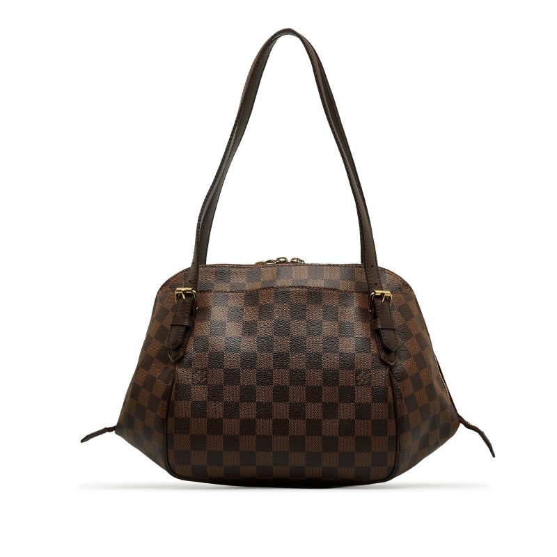 LOUIS VUITTON Damier Ebene Belem MM Shoulder Bag - Logoexplore - Image 3