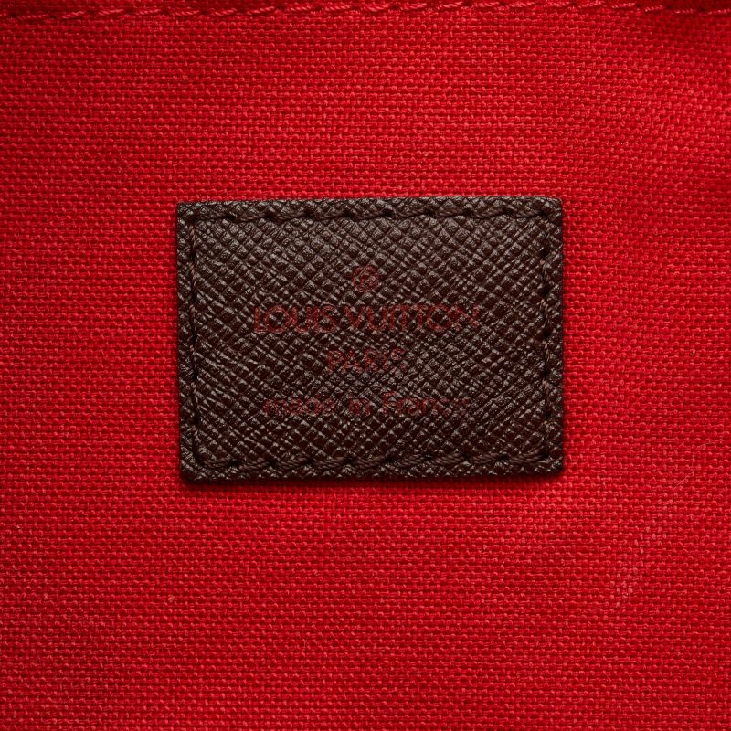 LOUIS VUITTON Damier Ebene Belem MM Shoulder Bag - Logoexplore - Image 8