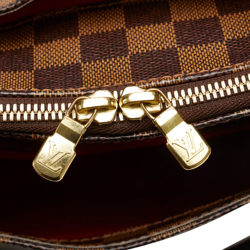 LOUIS VUITTON Damier Ebene Belem MM Shoulder Bag - Logoexplore - Image 9