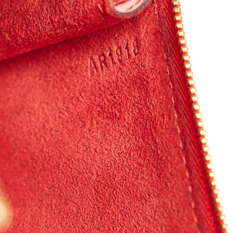 LOUIS VUITTON Epi Pochette Accessoires Red - Logoexplore - Image 9