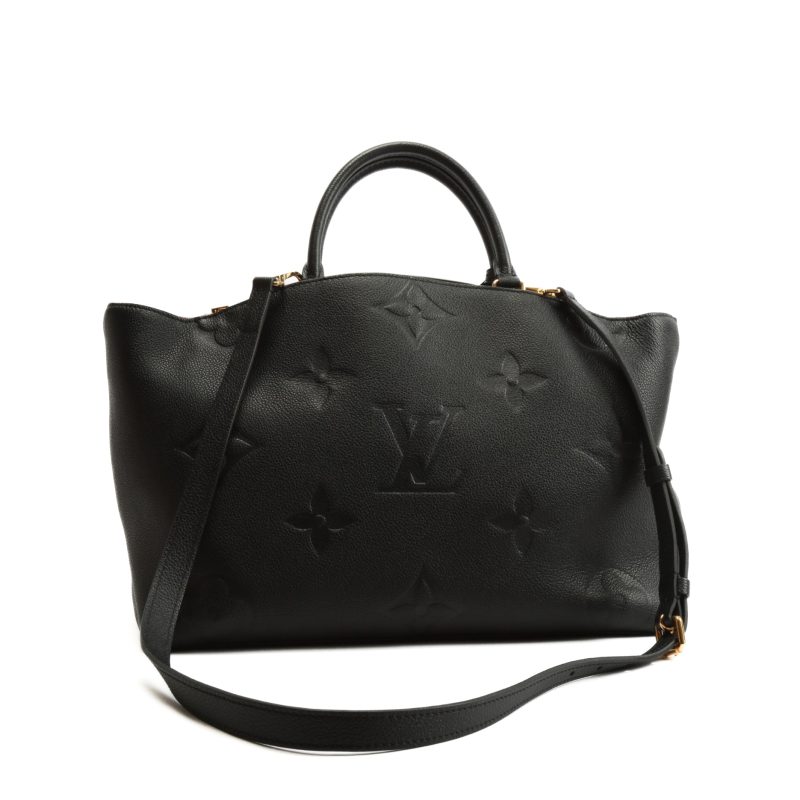 LOUIS VUITTON Grand Palais Black Monogram Empreinte - Logoexplore - Image 4