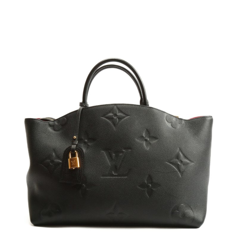 LOUIS VUITTON Grand Palais Black Monogram Empreinte - Logoexplore