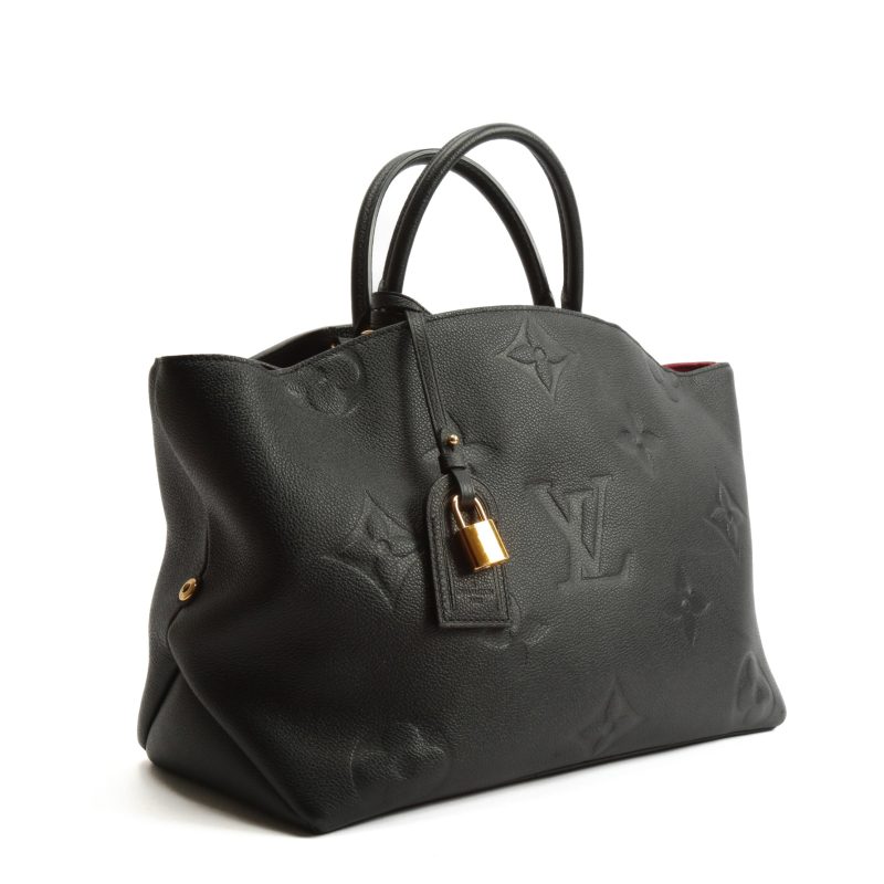 LOUIS VUITTON Grand Palais Black Monogram Empreinte - Logoexplore - Image 3