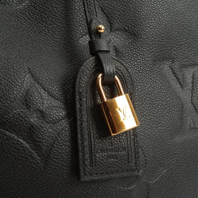 LOUIS VUITTON Grand Palais Black Monogram Empreinte - Logoexplore - Image 6