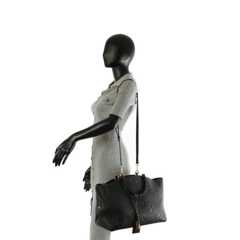 LOUIS VUITTON Grand Palais Black Monogram Empreinte - Logoexplore - Image 2