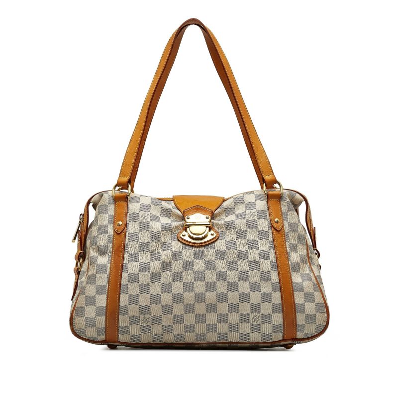 LOUIS VUITTON Damier Azur Stresa PM Shoulder Bag - Logoexplore