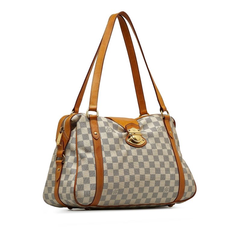 LOUIS VUITTON Damier Azur Stresa PM Shoulder Bag - Logoexplore - Image 2