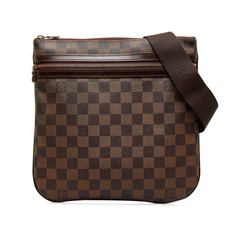 LOUIS VUITTON Damier Ebene Pochette Bosphore Crossbody Bag - Logoexplore