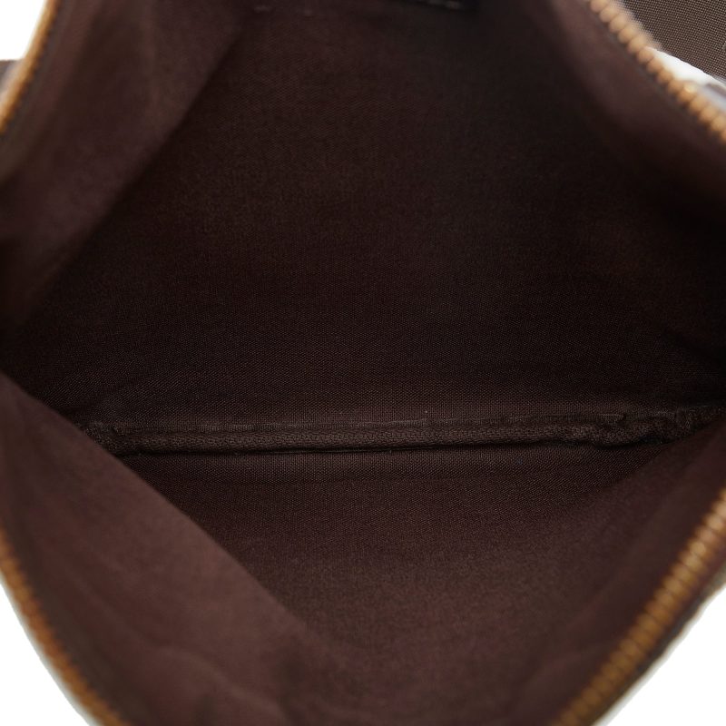 LOUIS VUITTON Damier Ebene Pochette Bosphore Crossbody Bag - Logoexplore - Image 5