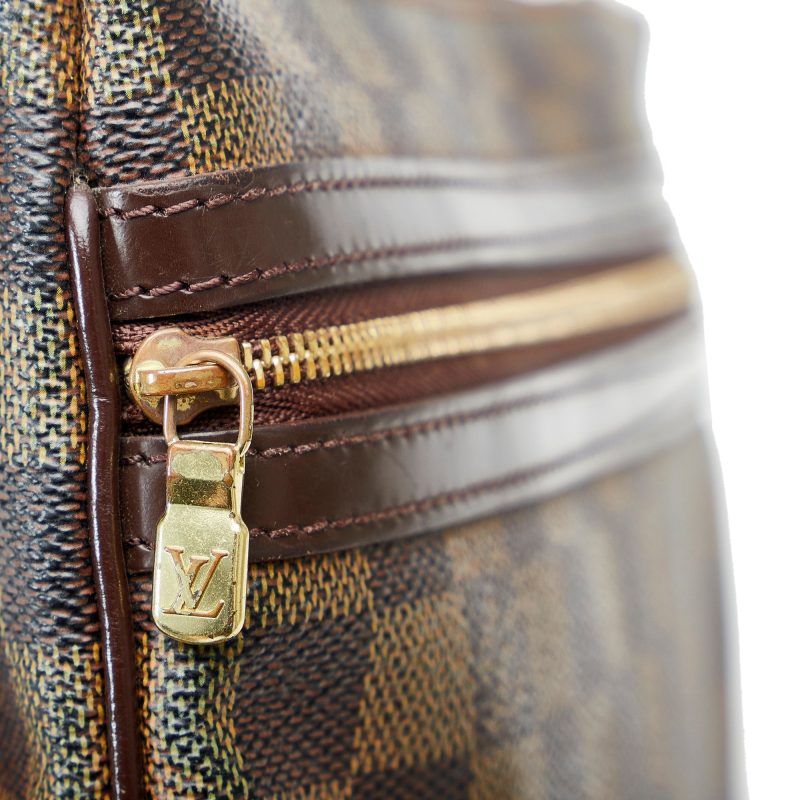 LOUIS VUITTON Damier Ebene Pochette Bosphore Crossbody Bag - Logoexplore - Image 8