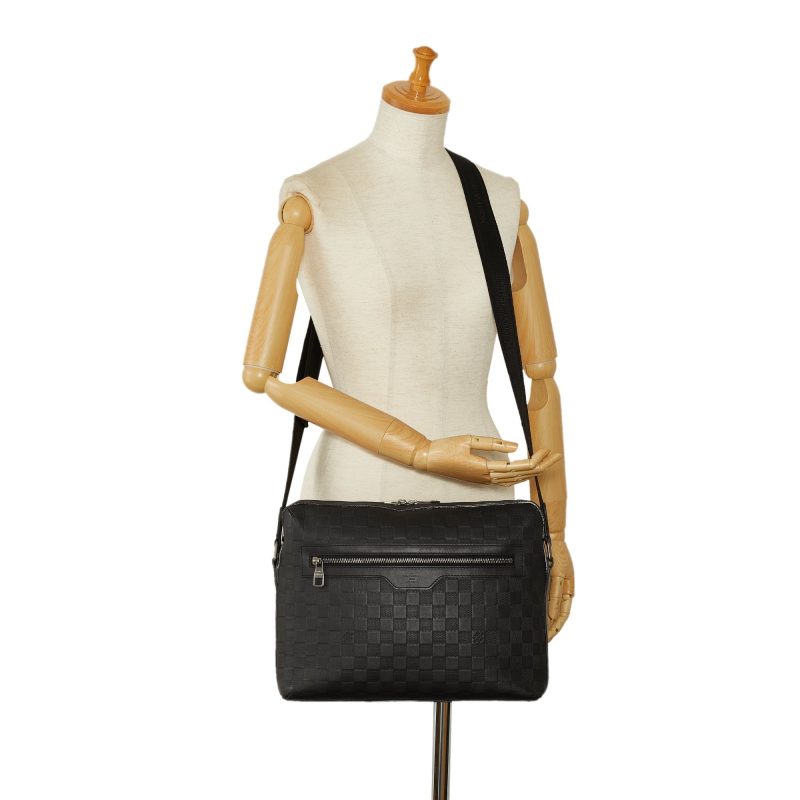 LOUIS VUITTON Damier Infini Calypso MM Crossbody Bag - Logoexplore - Image 10