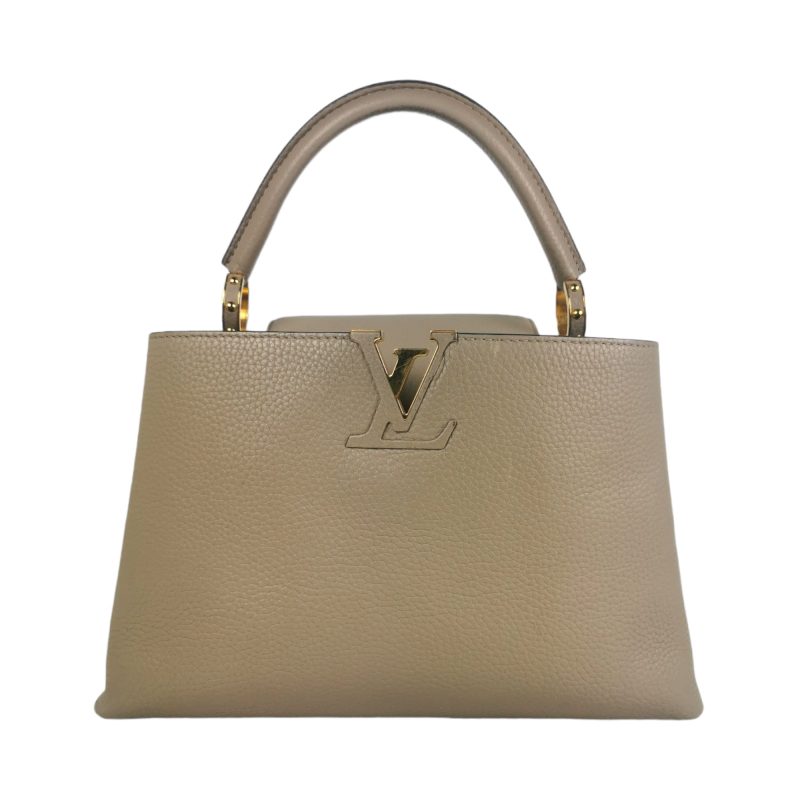Louis Vuitton Capucines MM Beige Taurillon - Logoexplore - Image 3
